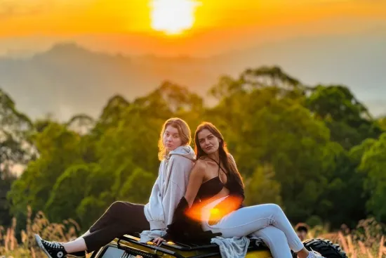 Mount Batur Sunrise Jeep Tour with Ubud Private Transfer 