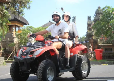 Combo Mt Batur Sunrise Jeep and Bali ATV Quad Bike Village Tour G12