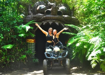 Combo Mt Batur Sunrise Jeep and Bali ATV Quad Bike Village Tour G10
