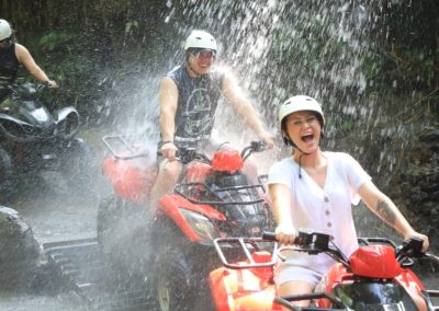 Combo Mt Batur Sunrise Jeep and Bali ATV Quad Bike Village Tour G9