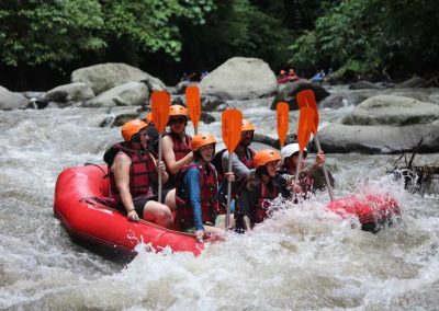 Combo Mt Batur Sunrise Jeep and Ubud Ayung River Rafting Tour G6