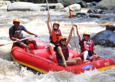 Combo Mt Batur Sunrise Jeep and Ubud Ayung River Rafting Tour G7