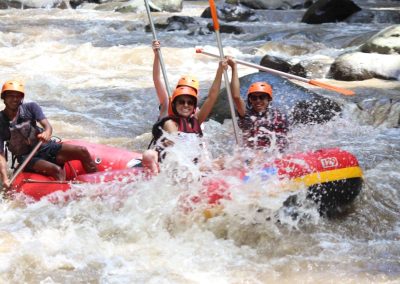 Combo Mt Batur Sunrise Jeep and Ubud Ayung River Rafting Tour G8